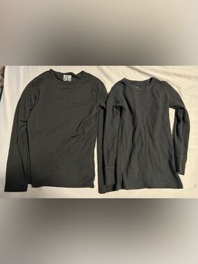 2 black under layers 4kids 32 Degrees Thermal & Athletic works- size s